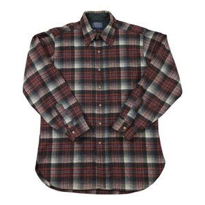 Vintage Pendleton‎ Wool Button Up Shirt Long Sleeve Mens Large
